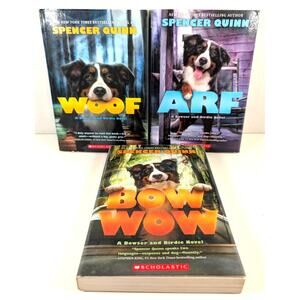 Complete Set BOWSER and BIRDIE Chapter Books Series by Spencer Quinn vol.1-3 PB